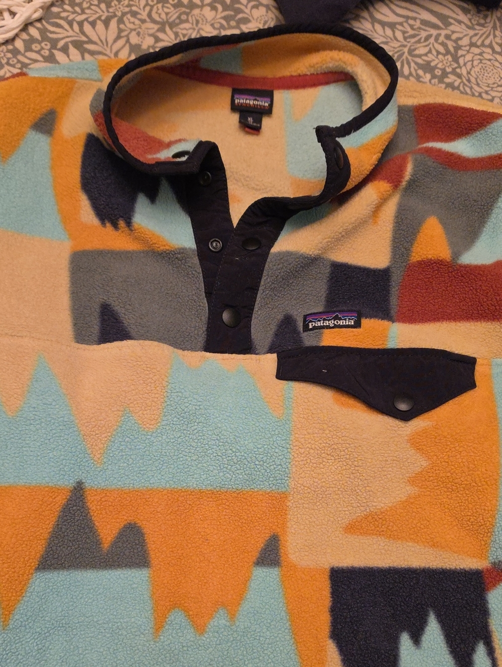 Patagonia Boy’s Multicolor Fleece Pullover Sweater